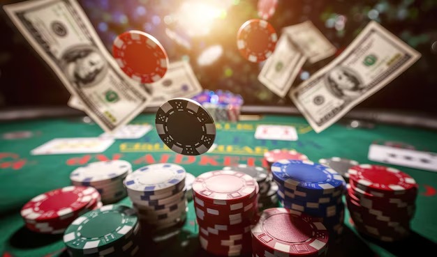 CQ9 roulette wheel with professional lighting